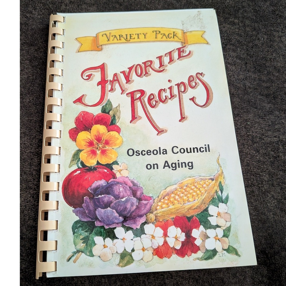 Osceola Council on Aging Favorite Recipes Variety Pack Cookbook‎ Kissimmee FL